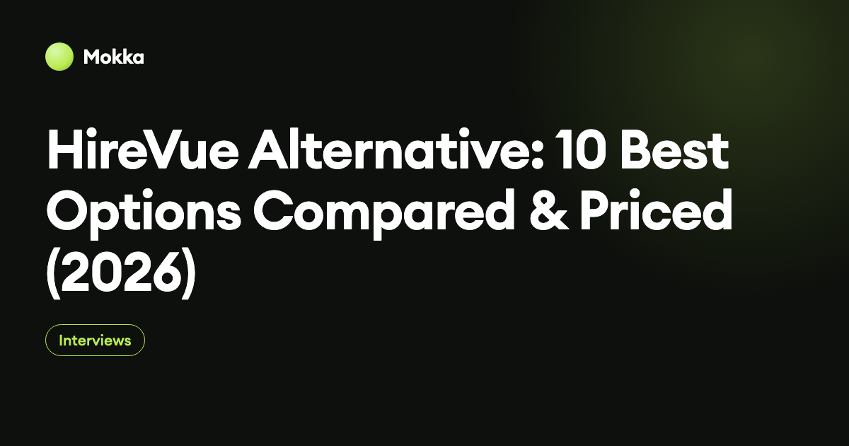 10 Best HireVue Alternatives for 2026 (Features, Pricing, Pros & Cons)