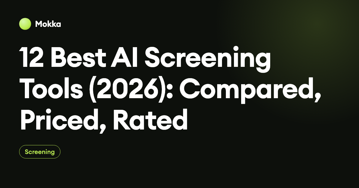 12 Best AI Screening Tools for Recruiters in 2026