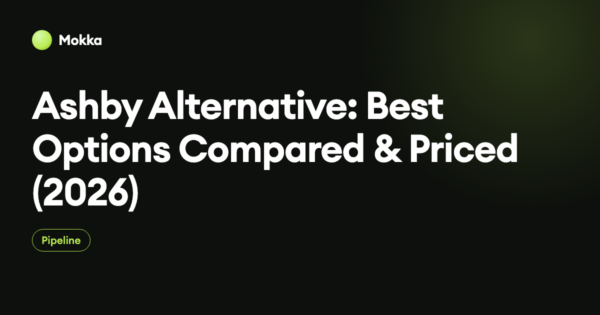 Best Ashby Alternatives & Competitors in 2026