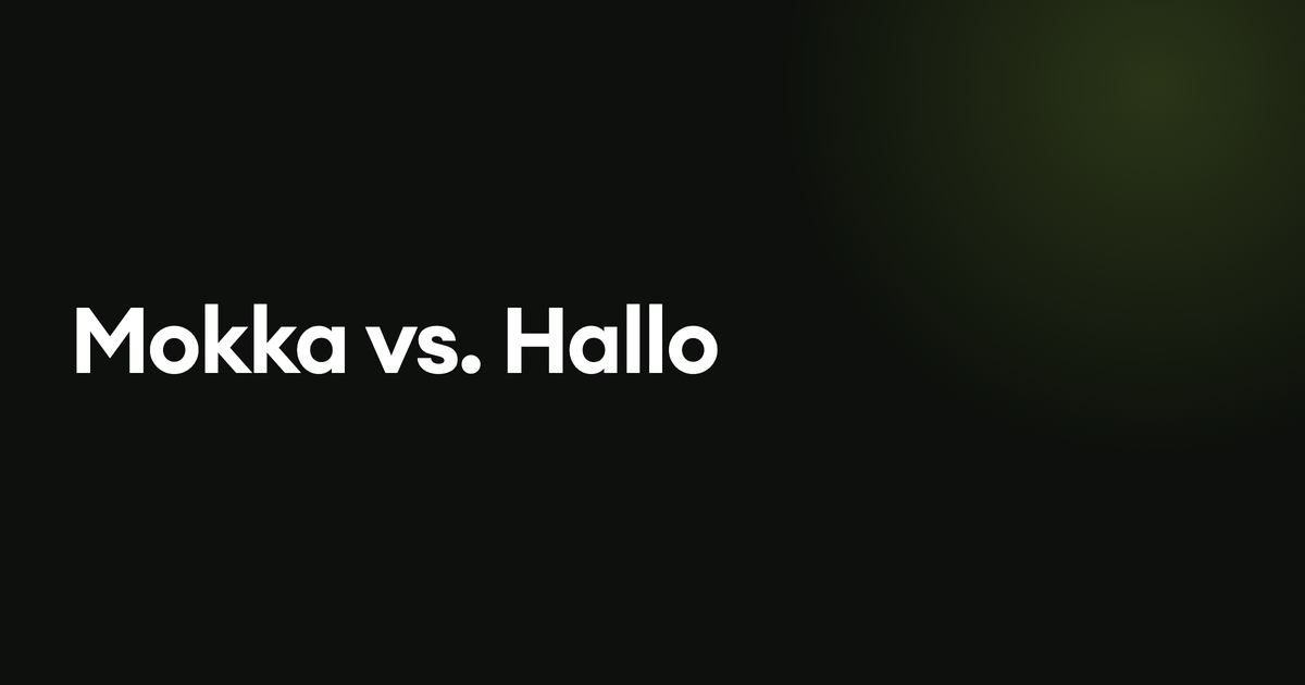 Mokka vs. Hallo