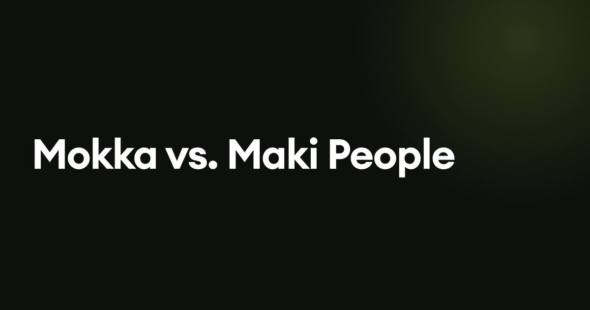 Mokka vs. Maki People