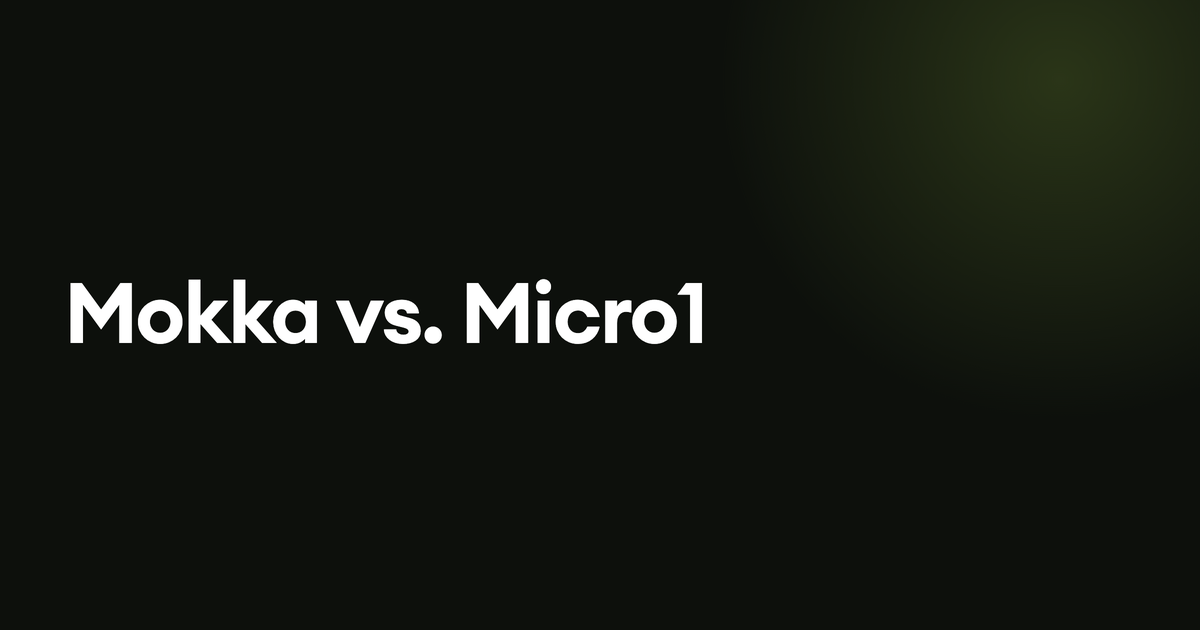 Mokka vs. Micro1