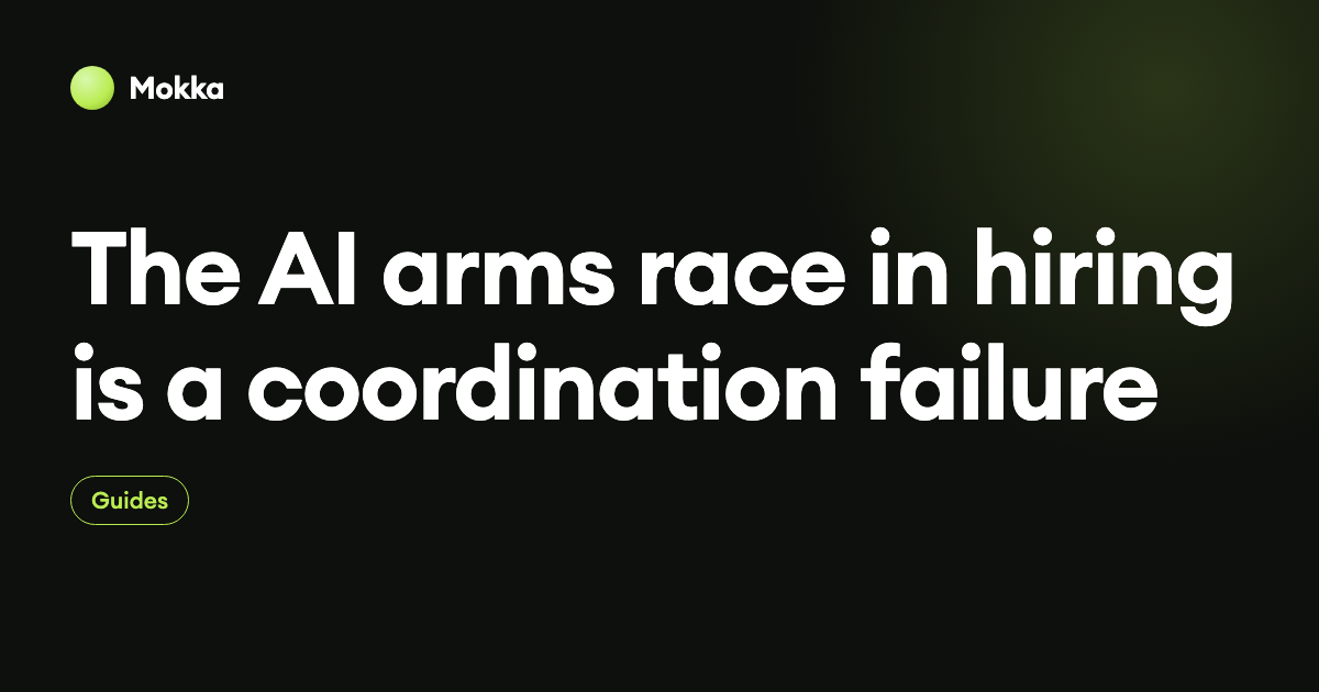 The AI arms race in hiring is a coordination failure [news]