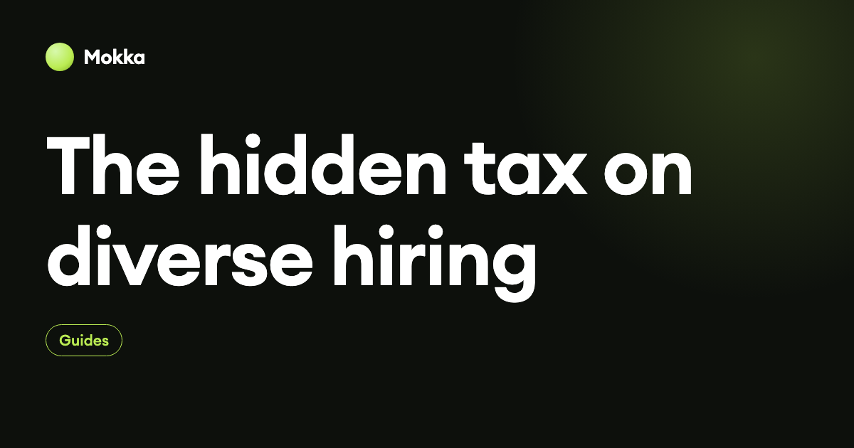 The hidden tax on diverse hiring